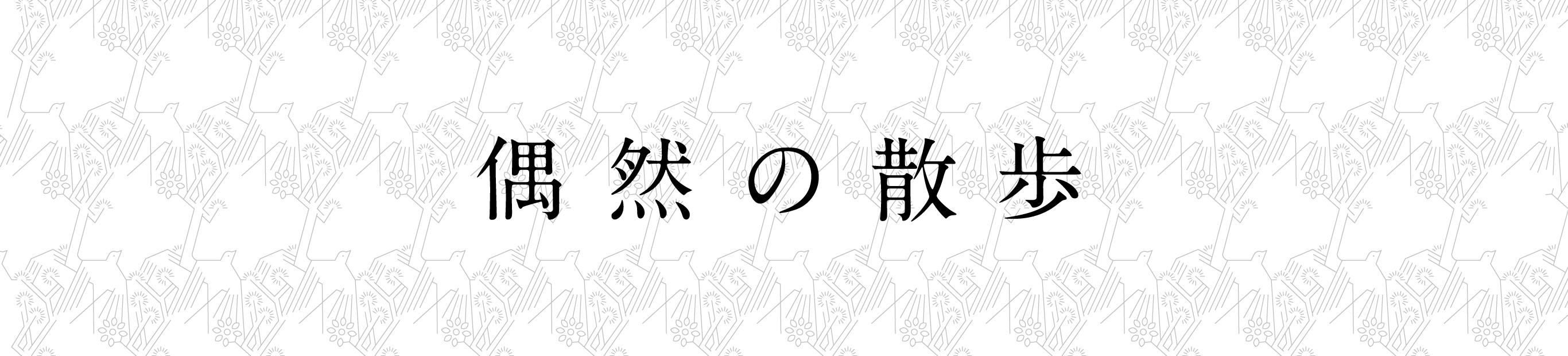 『偶然の散歩』まえがきを公開します