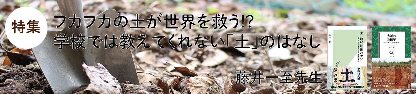 フカフカの土が世界を救う！？　学校では教えてくれない「土」のはなし（１）